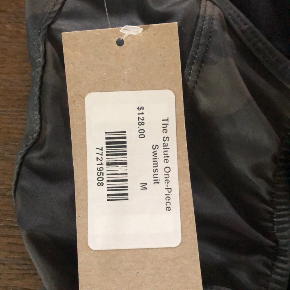 NWT Albion camo one piece swim suit - Picture 4 of 6